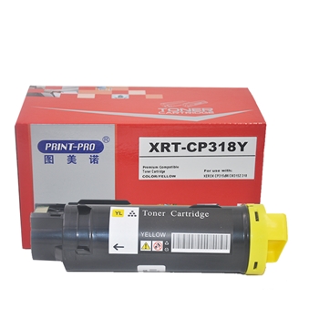 图美诺 XRT-CP318Y 黄色粉盒（适用机型FUJIXEROX Docuprint cp315z/cp315dw/cp318w/cp318z/cp318dw）