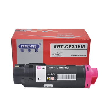 图美诺 XRT-CP318M 红色粉盒（适用机型FUJIXEROX Docuprint cp315z/cp315dw/cp318w/cp318z/cp318dw）