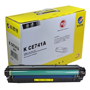 科思特 CE740硒鼓 适用惠普打印机 CP5225 CP5225dn CP5220 佳能CRG322 （307A）CE741A 青蓝色C 专业版