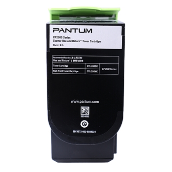 奔图（PANTUM）CTL-200HK粉盒 (适用CP2506DN/CM7006FDN彩色激光打印机) 黑色