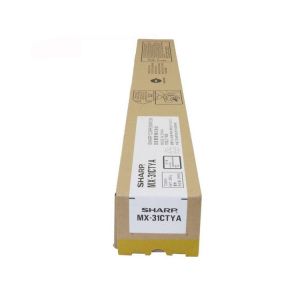 夏普（SHARP）MX-31CTYA 墨粉盒 适用于夏普 3100N 2600N 2601N 3101N 黄色 打印量15000页