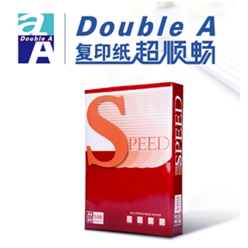 Double A 达伯埃 达伯埃旗下 Speed 80g500张A4打印复印纸整箱批发多省包 speed 80