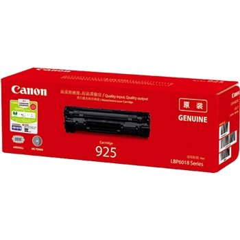 佳能（Canon）CRG-925 原装硒鼓（适用LBP6018W/L,ic MF3010） CRG925单支装（打印量约1600页）*