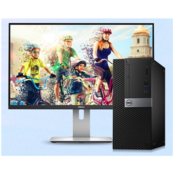 DELL戴尔OptiPlex 3060 Tower 231317台式电脑 I5-8500/8GB/128G(原装固态硬盘)+1TB/DVDRW/Win10 H/键鼠/E2216H 21.5寸