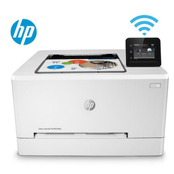 HP 惠普双面打印机 Color LaserJet Pro M254dw双面彩色激光打印机 无线 有线办公家用 wifi网络打印机 自动双面