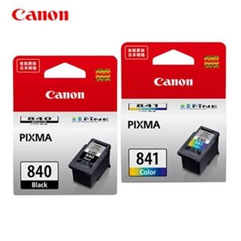 佳能/Canon PG840+CL841 黑色彩色墨盒套装 适用于MG3680 MG3580