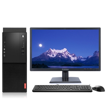 联想（Lenovo）启天M415-B114 台式电脑  I3-7100 3.9GHz双核 8G-DDR4内存 1T SATA硬盘 集显 DVDRW 正版Linux中兴新支点V3 +21.5英寸
