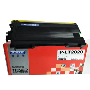 图美诺 P-LT2020 粉盒黑色 适用于Lenovo联想 LJ2000/2050N, M7020/7030/7120/7130N, M3020/ 3120/3220.