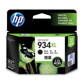 HP HP 934XL 黑色大容量墨盒 (惠普 C2P23AA 934XL 黑色墨盒)
