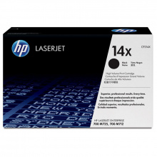 惠普（Hp）CF214X 14X 黑色原装硒鼓 适用于HP LaserJet Enterprise 700 M712/M725系列 打印量约17500页