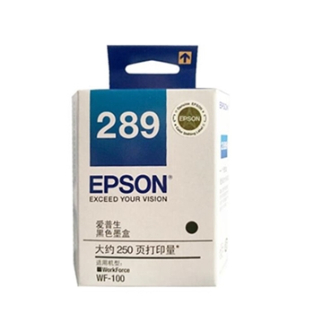 爱普生（EPSON）T289 黑色墨盒 适用WF-100机型