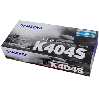 三星（Samsung）CLT-K404S 黑色 打印机粉盒 适用于三星C430 C480系列