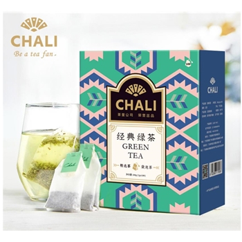 茶里（ChaLi）滤纸包经典绿茶盒装200g