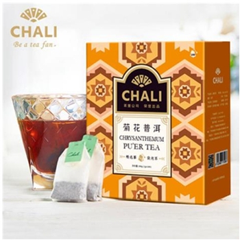 茶里（ChaLi）滤纸包菊花普洱盒装200g