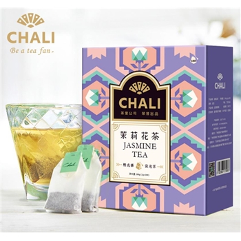茶里（ChaLi）滤纸包茉莉花茶盒装200g