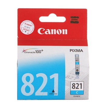 佳能（Canon）CLI-821C 青色墨盒 适用于iP3680/iP4680/iP4760/MX868