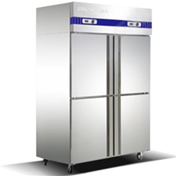 榕冠厨具 Q1.0E4-GX 四门冷柜（直冷，温度范围：-15 ℃～-6℃/-5℃～10℃）