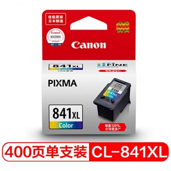 佳能（Canon）CL-841XL 彩色 大容墨盒 适用于MX538 528 458 398 518 478 438 378 MG4280 4180 3580 3180 2180 3680