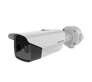海康威视 热成像测温DS-2TD1217B-3/PA(国内标配)（B）（含测温枪机+黑体+支架/吊架+检测系统）送货上门安装调试 红外球机1.2-2米4mm