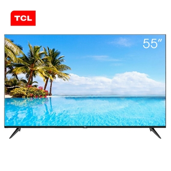 TCL 55F6电视机 4K超高清超薄 30核人工智能LED 全面屏HDR 智能wifi网络