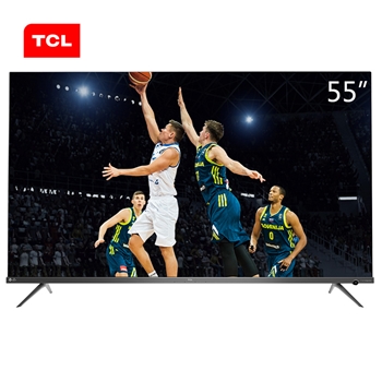 TCL 55P8 液晶电视机 55英寸 4k超高清 超薄 全面屏 人工智能 智慧屏 8米免遥控
