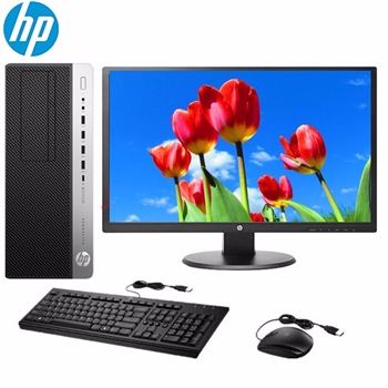 惠普 台式电脑HP ProDesk 480 G4 MT I7-7700 4G  1T DVDRW  麒麟操作系统（桌面版）V4 三年保修 +21.5寸显示器
