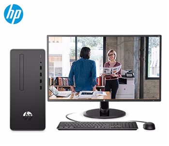 惠普 台式电脑HP  288 Pro G4 MT H370芯片组 I3-9100 4G 1T 2G独立显卡 DVDRW 麒麟操作系统（桌面版）V4 三年保修 +20.7寸显示器