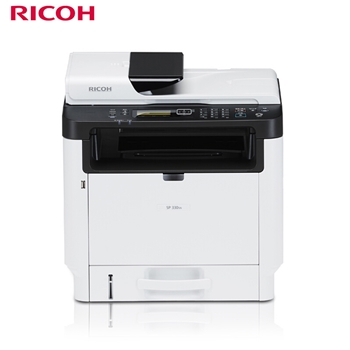 理光（Ricoh） SP330SN黑白激光打印、复印、扫描一体机多功能A4小型家用、商用办公 三合一  含自动进稿器双面功能WIFI需选购组件 多功能一体机