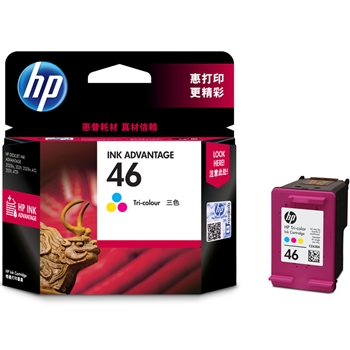 HP一体式墨盒HP46彩色墨盒CZ638AA