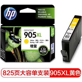 HP分体式墨盒HP905XL黄色大容量墨盒T6M13AA