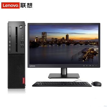联想（Lenovo）启天M410-D077（C） 台式电脑 i5-7500（四核3.4GHz）4GB-DDR4内存 1TB 硬盘 DVDRW  中兴新支点V3 集显 21.5英寸 