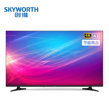 创维（SKYWORTH）43E392G 43英寸电视机 4K超清电视机 智能家用电视机 A73芯片电视机 商用电视