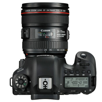 佳能数码相机（Canon）EOS 6D Mark II 6D2 单反相机 单反套机 全画幅（EF 24-70mm f/4L IS USM单反镜头）