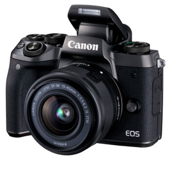 Canon EOS M5 单头套机EF-M15-45MM F/3.5-6.3 IS STM (佳能数码相机（Canon）EOS M5 微单套机（15-45镜头）