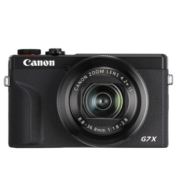 佳能相机Canon PowerShot G7X Mark III黑色 佳能数码相机PowerShot G7 X Mark III G7X3 佳能数码相机 Vlog相机 视频拍摄相机