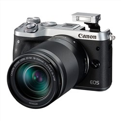Canon EOS M6 Mark II银色套机EF-M18-150MM F/3.5-6.3 IS STM 单反相机