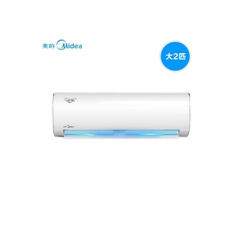 美的(Midea)空调 KF-50GW/Y-DA400(D2) 白色 单冷 2匹 挂壁式 定频 220V 二级