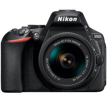 尼康（Nikon）D5600入门级单反相机单机/套机/18-55/可翻转液晶LCD显示屏相机/2416万像素相机