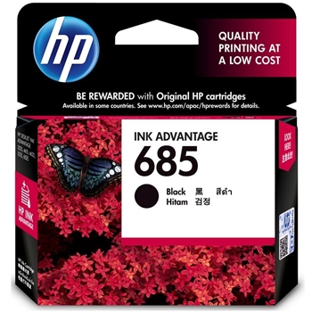 惠普（Hp）CZ121AA 685 黑色墨盒 适用于HP DeskJet3525 5525 6525 4615 4625
