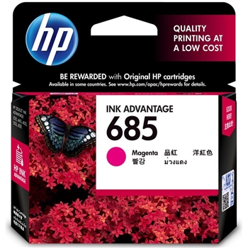 惠普（Hp） CZ123AA 685品红色墨盒 适用于HP DeskJet3525 5525 6525 4615 4625