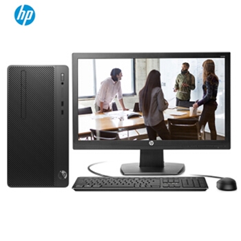 惠普台式电脑 HP 280 Pro G4 MT 台式电脑 I3-9100/4G/1TB/19.5寸显示器 中标麒麟