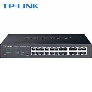 Tp-Link TL-SG1024DT 非网管交换机 T系列24口全千兆 黑色 计价单位:台