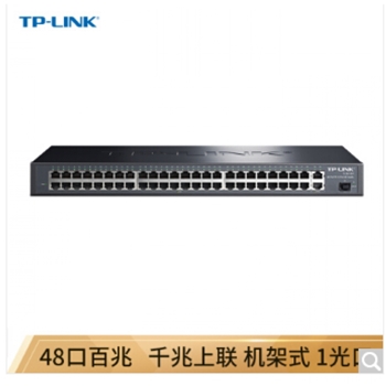 普联 TL-SL1351 (普联TP-LINK TL-SL1351 48口百兆+2口千兆非网管交换机