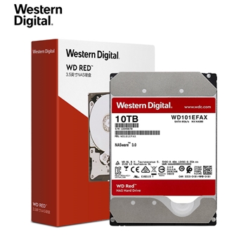 西部数据(WD)红盘 10TB SATA6Gb/s 网络存储(NAS)硬盘