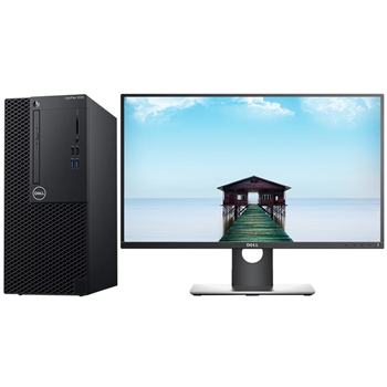 戴尔（DELL）OptiPlex 3060 Tower 231130台式电脑 intel酷睿I3-8100/8GB-DDR4/1T硬盘/DVDRW/集显/中标麒麟V7.0/23.8寸显示器