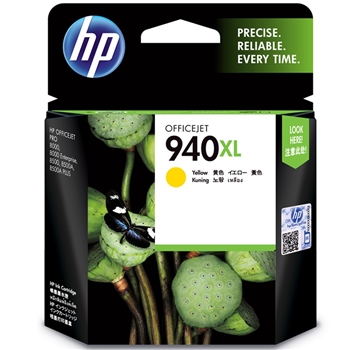 惠普（HP）C4909AA 940XL号 黄色大容量墨盒 适用Officejet Pro 8000 8000A 8500