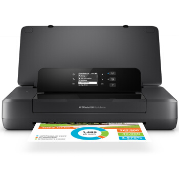 惠普（HP）OfficeJet 200 移动打印机 彩色无线打印便携式喷墨打印机