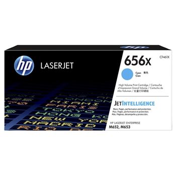 惠普（HP）CF461X 656X系列 大容量青色硒鼓 适用于HP Color LaserJet Enterprise M652/M653 系列 