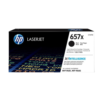 惠普（HP）CF470X 黑色硒鼓大容量 657X 适用于HP Color LaserJet Enterprise M681/M682 系列