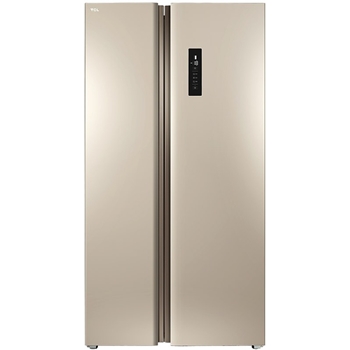 TCL冰箱 515升冰箱 风冷无霜冰箱 电脑控温冰箱 纤薄机身冰箱 对开门冰箱（流光金）BCD-515WEFA1